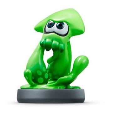 Nintendo Amiibo Splatoon Lula Verde Figura Splatoon