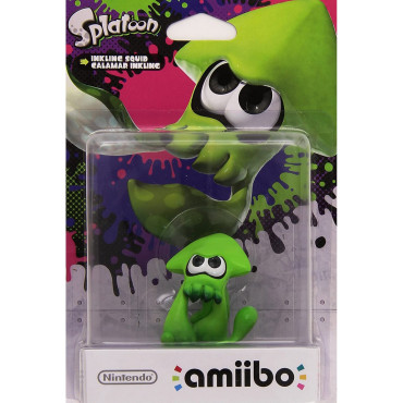 Nintendo Amiibo Splatoon Lula Verde Figura Splatoon