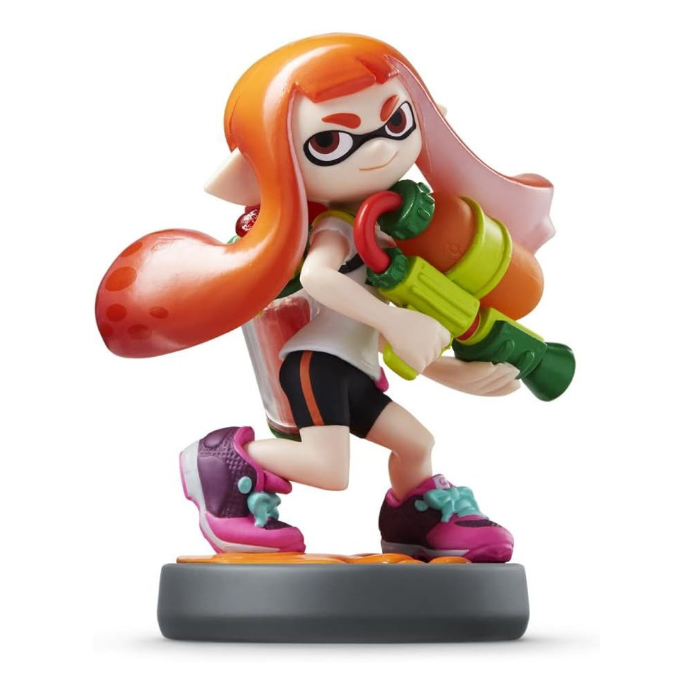 Nintendo Amiibo Splatoon Splatoon Ink Orange Girl Figure