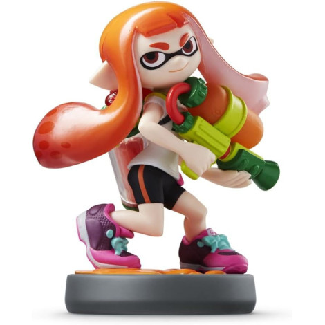 Nintendo Amiibo Splatoon Splatoon Ink Orange Girl Figure