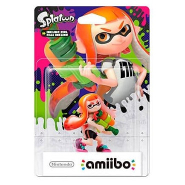 Nintendo Amiibo Splatoon Splatoon Ink Orange Girl Figure