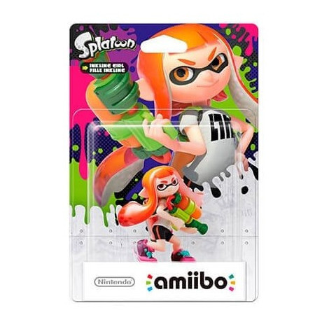 Nintendo Amiibo Splatoon Splatoon Ink Orange Girl Figure