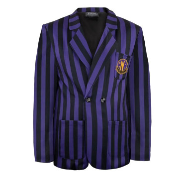 Nevermore Academy Purple American Jacket Quarta-feira