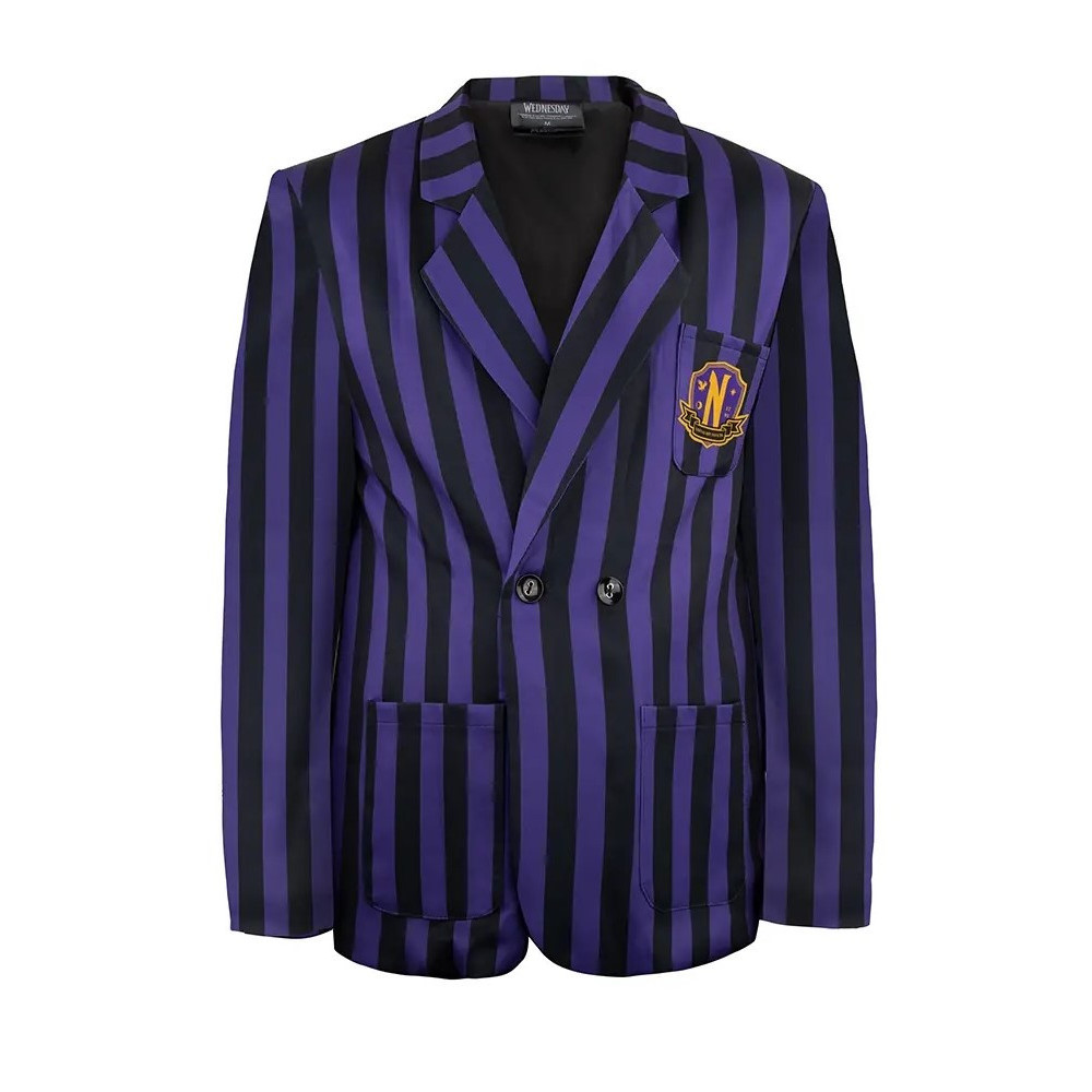 Nevermore Academy Purple American Jacket Quarta-feira