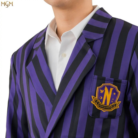 Nevermore Academy Purple American Jacket Quarta-feira