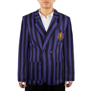 Nevermore Academy Purple American Jacket Quarta-feira