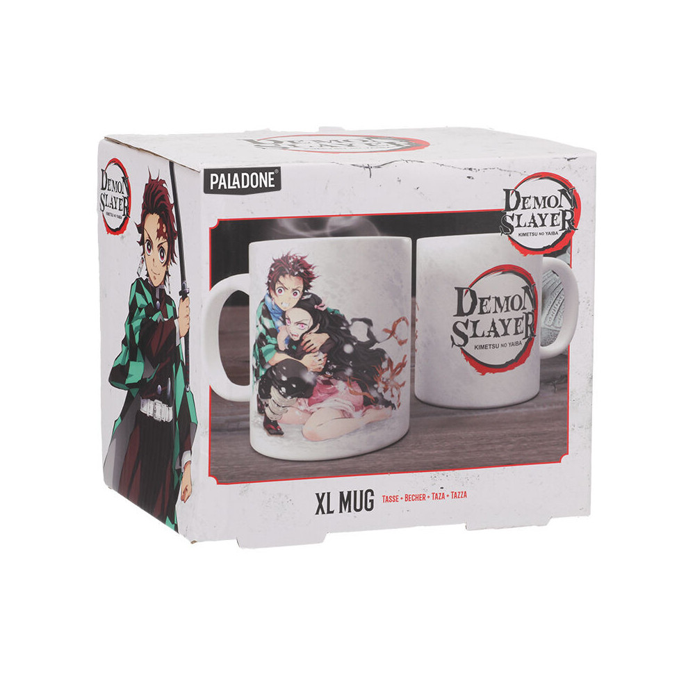 Caneca Tanjiro & Nenzuko tamanho Xl