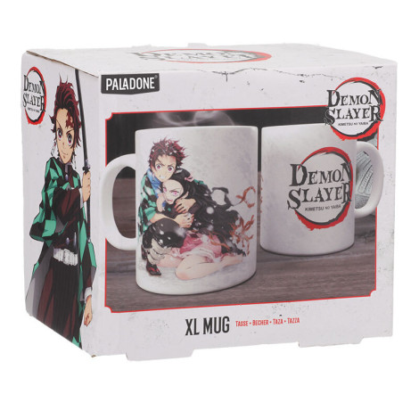 Caneca Tanjiro & Nenzuko tamanho Xl