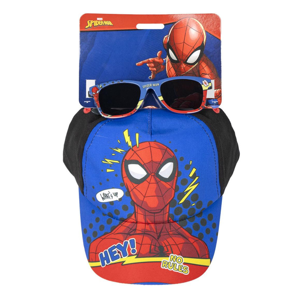 CONJUNTO DE BONÉS ÓCULOS DE SOL HOMEM-ARANHA