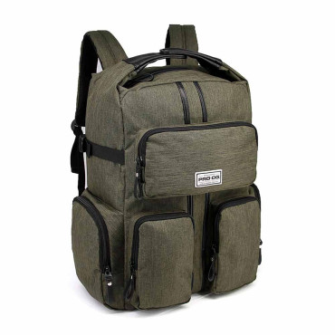 Mochila de estilo urbano verde militar