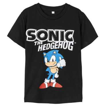 T-SHIRT CURTA SONIC DE CAMISOLA SIMPLES