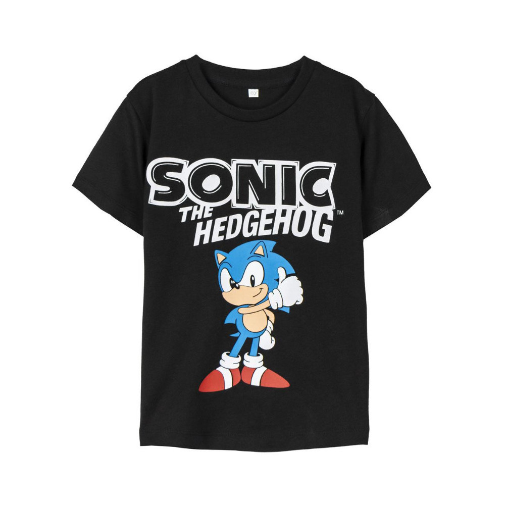 T-SHIRT CURTA SONIC DE CAMISOLA SIMPLES