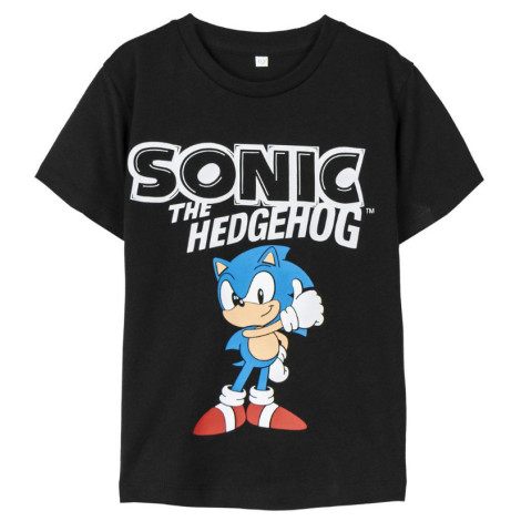 T-SHIRT CURTA SONIC DE CAMISOLA SIMPLES