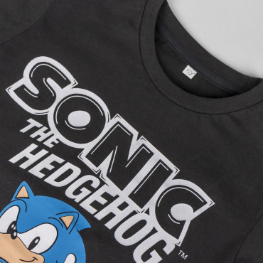 T-SHIRT CURTA SONIC DE CAMISOLA SIMPLES