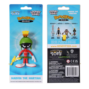 Bendyfigs Marvin, o Marciano Figura dos Looney Tunes