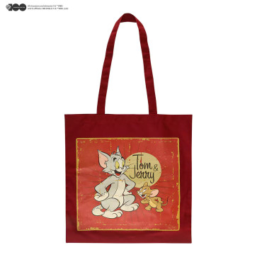 Saco Vintage Tom e Jerry WB 100th Tote Bag