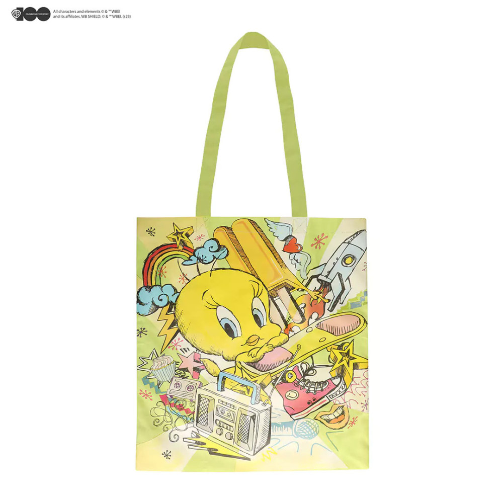 Saco Tweety Pop Art Looney Tunes WB 100th