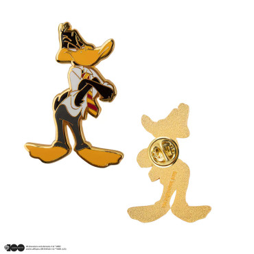 Conjunto 2 pins Bugs Bunny e Daffy Duck em Hogwarts