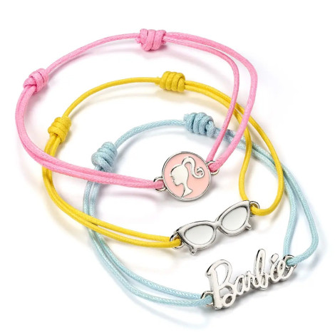 3 Pulseiras da amizade da Barbie