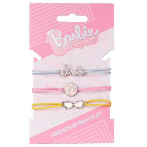 3 Pulseiras da amizade da Barbie