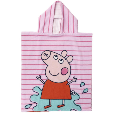 PONCHO MICROFIBRA PEPPA PIG