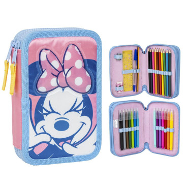 PLUMIER CON ACCESORIOS MINNIE