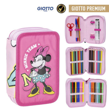 PLUMIER CON ACCESORIOS GIOTTO MINNIE