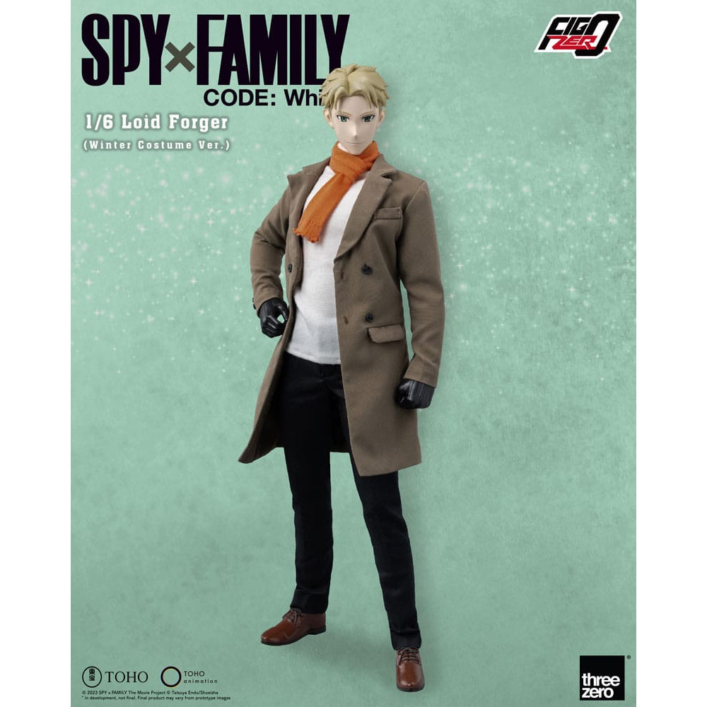 Loid Forger Winter Spy X Family Code Figure