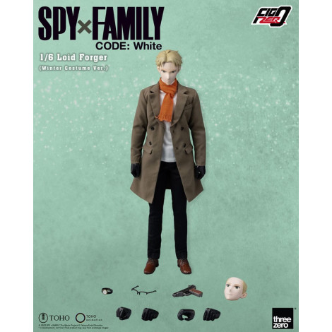 Loid Forger Winter Spy X Family Code Figure