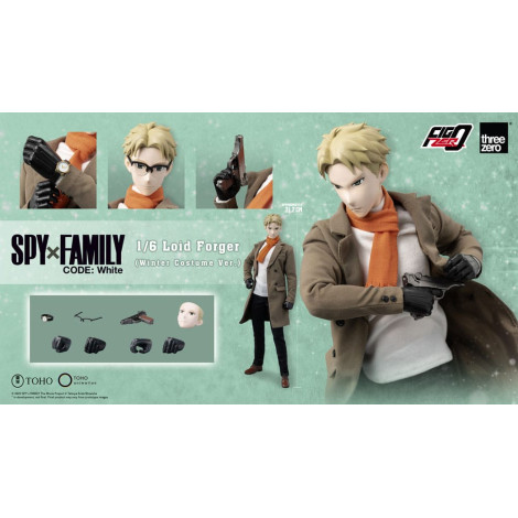 Loid Forger Winter Spy X Family Code Figure