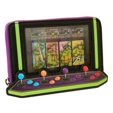 Loungefly Arcade Carteira Vintage Tartarugas Ninja