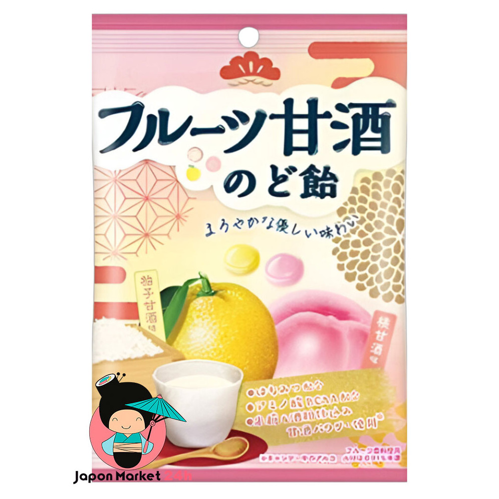 Balas de sabor a fruta Senjakuame Amazake 52g