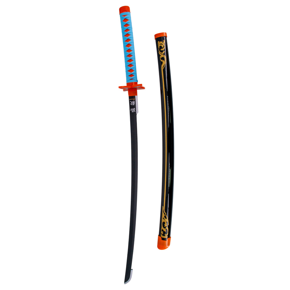 Demon Slayer Katana de bambu Kochou Shinobu 104 cm azul