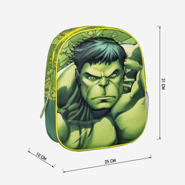 MOCHILA INFANTIL 3D AVENGERS HULK