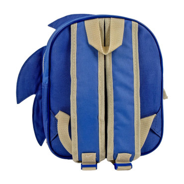 MOCHILA INFANTIL 3D APLICACIONES SONIC