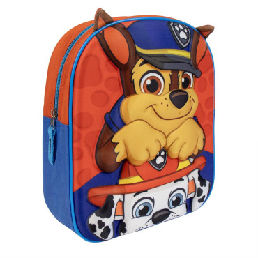 MOCHILA INFANTIL 3D APLICACIONES PAW PATROL