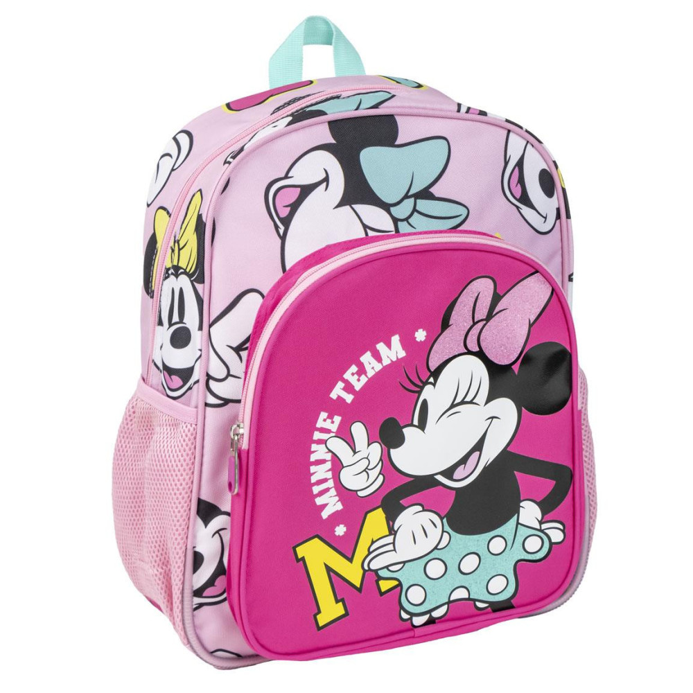 MOCHILA ESCOLAR MEDIANA 38 CM MINNIE