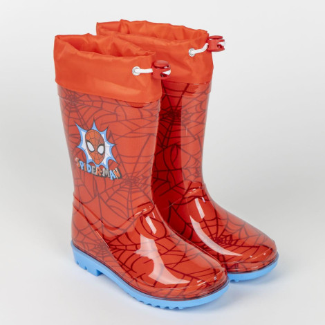 BOTAS LLUVIA PVC SPIDERMAN