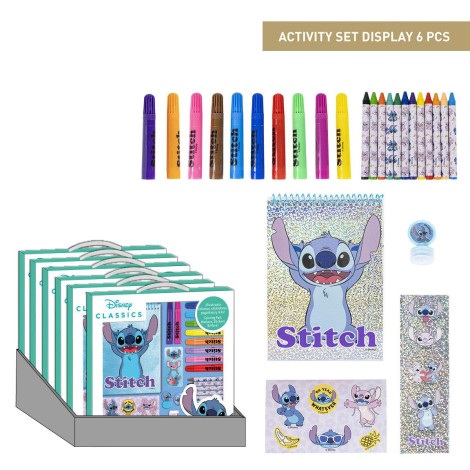 SET PAPELERÍA COLOREABLE DISPLAY STITCH