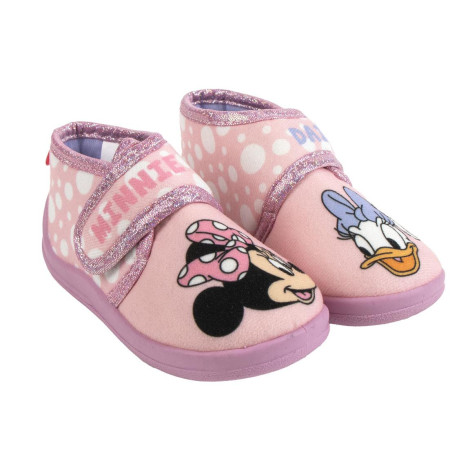 ZAPATILLAS DE CASA MEDIA BOTA MINNIE