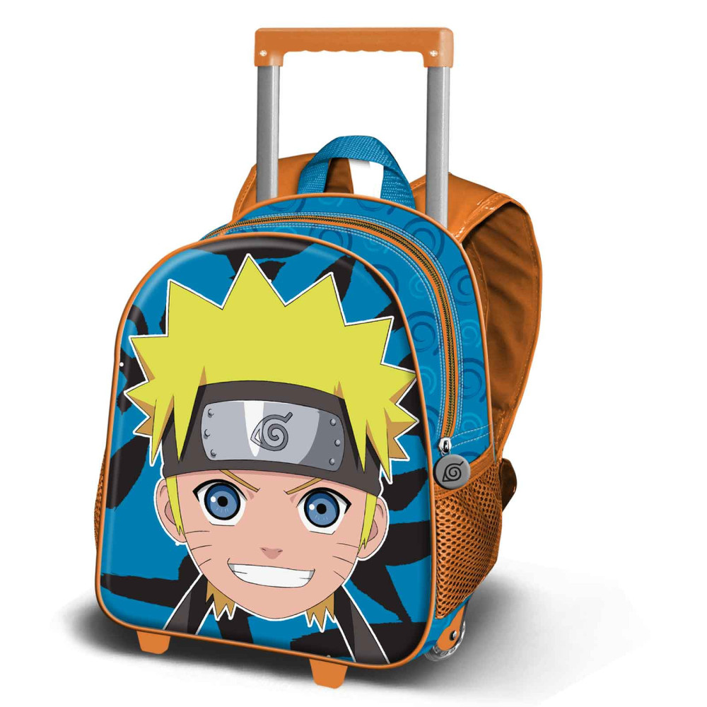 Mochila trolley para criança Naruto Azul