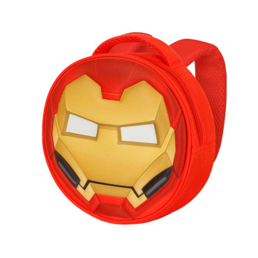 Iron Man Mochila para criança Vermelho