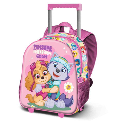 Mochila Trolley Rosa do Paw Patrol para Crianças