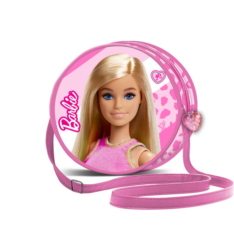 Mala a tiracolo Barbie cor-de-rosa