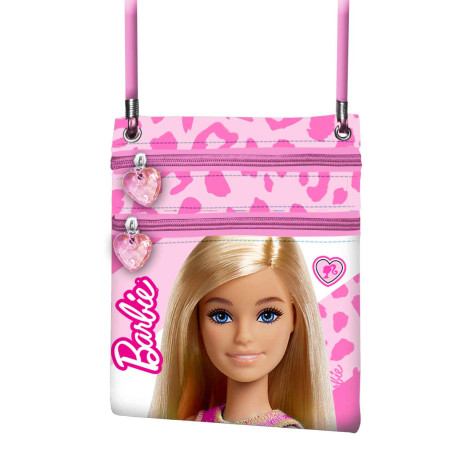 Mala a tiracolo Barbie cor-de-rosa