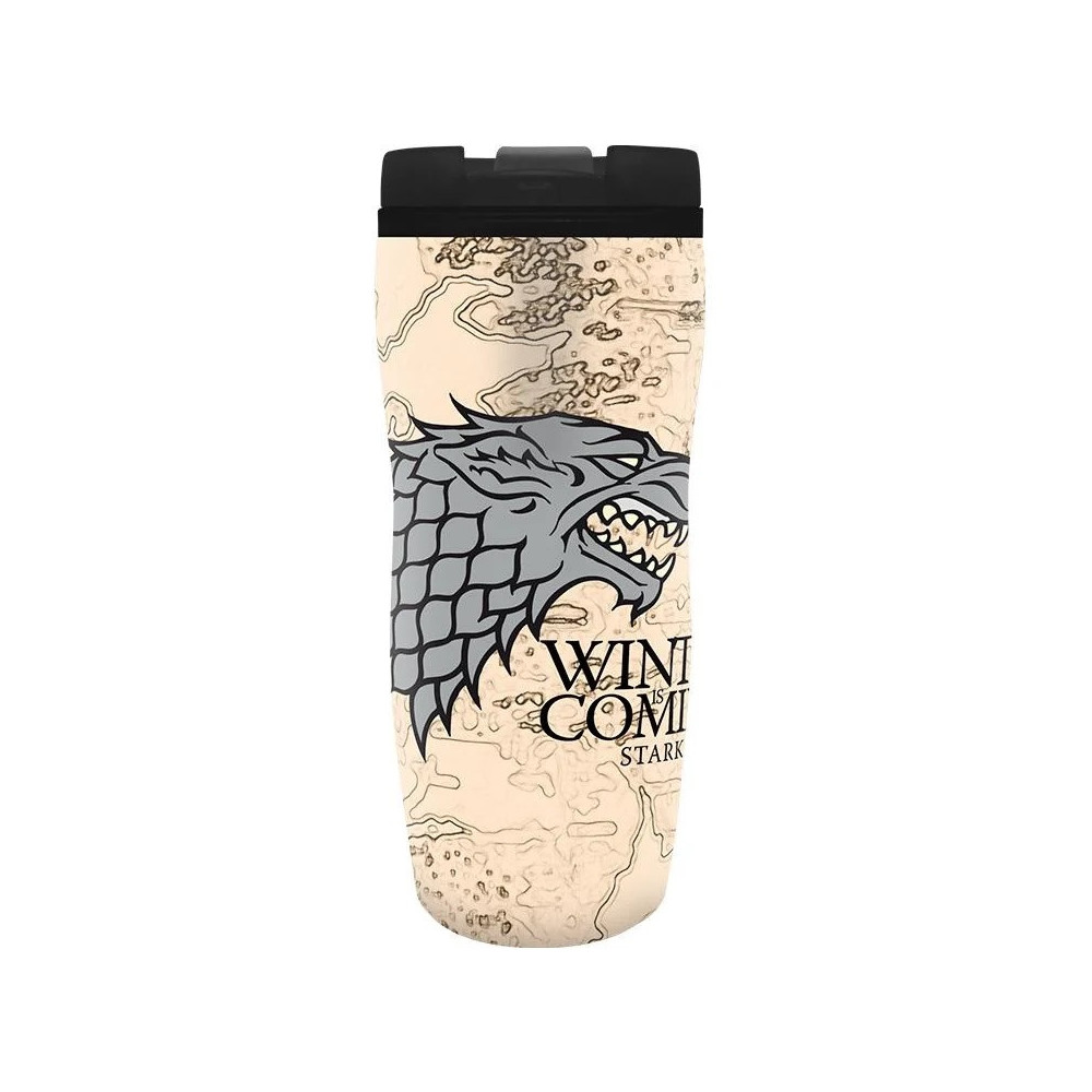 Caneca de viagem Stark Winter is Coming