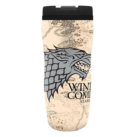 Caneca de viagem Stark Winter is Coming