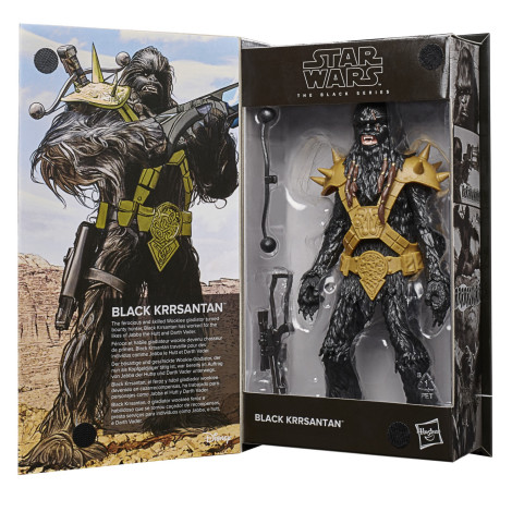 Figura da Série Negra de Krrsantan Star Wars