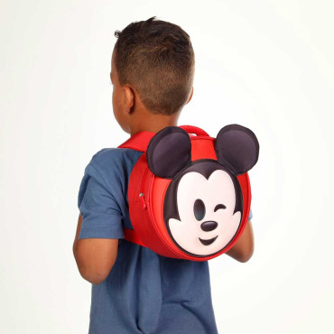 Mickey Mouse Mochila para criança Vermelho