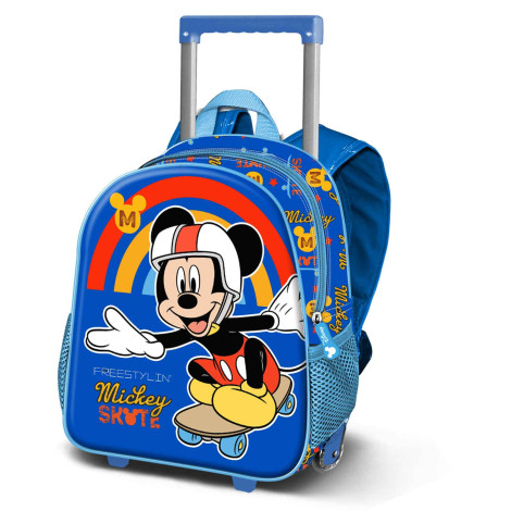 Mickey Mouse Mochila trolley para criança Azul